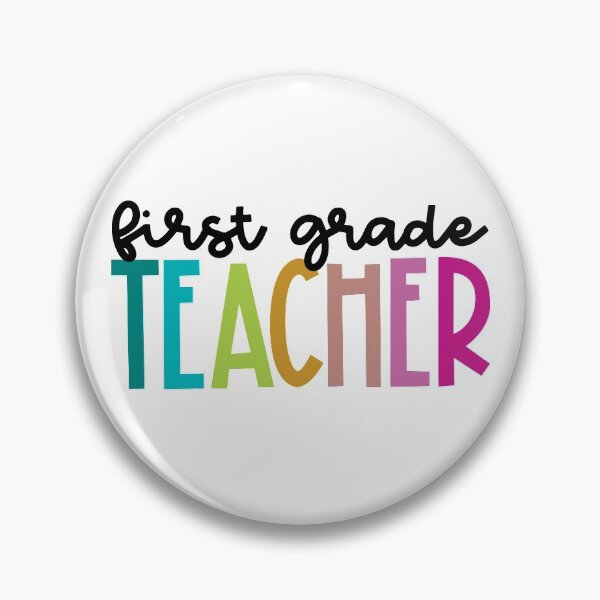 Item preview, First Grade Teacher Colorful designed and sold by SpecialGift79.