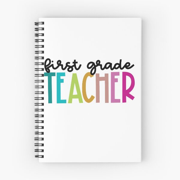 Item preview, First Grade Teacher Colorful designed and sold by SpecialGift79.