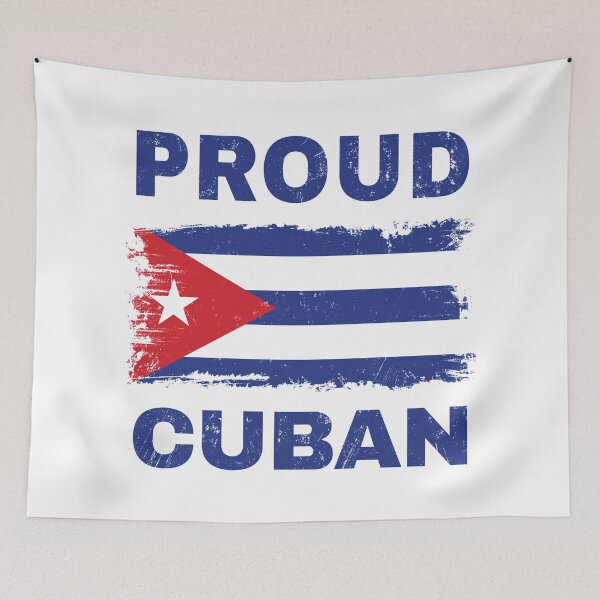 Item preview, Proud Cuban, Cuban Flag designed and sold by NuttyShirt.