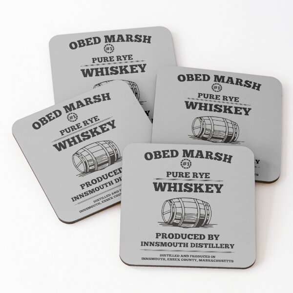 Item preview, Obed Marsh Pure Rye Whiskey - no border designed and sold by BRU Design.