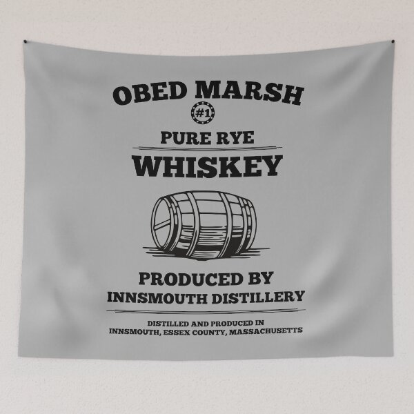Item preview, Obed Marsh Pure Rye Whiskey - no border designed and sold by BRU Design.