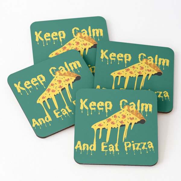 Item preview, Keep Calm And Eat Pizza designed and sold by Portishop.