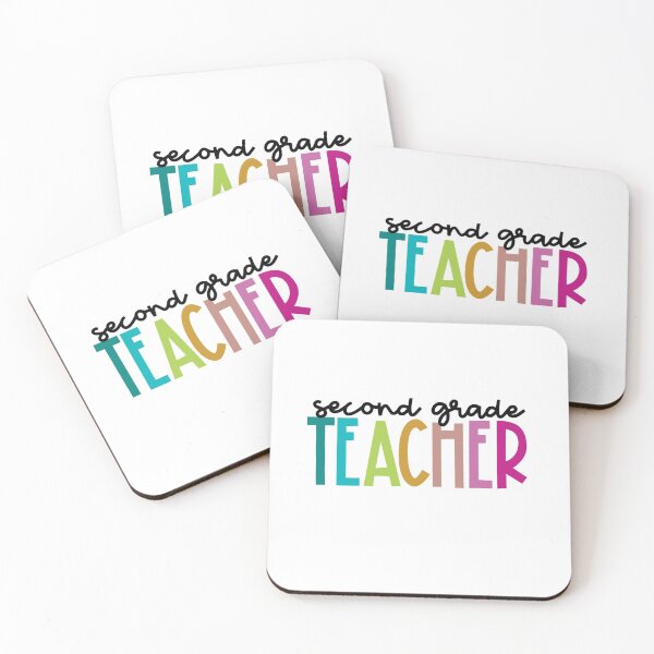 Item preview, Second Grade Teacher Colorful designed and sold by SpecialGift79.