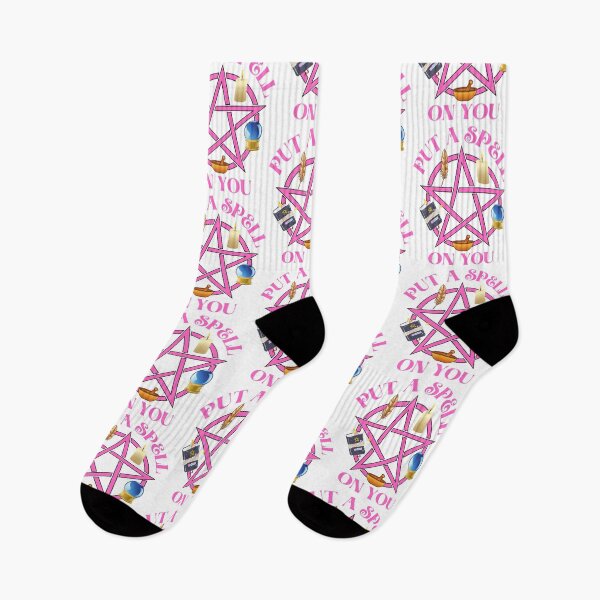 Item preview, PUT A SPELL ON YOU, COSMIC CALL, MAGIC MEME, CURSE, GOOD MAGIC, PENTAGRAM designed and sold by R B Chrystal.