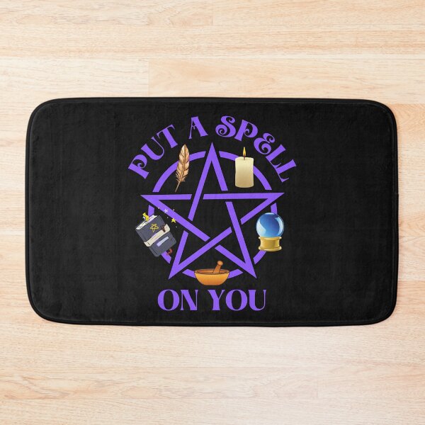 Item preview, PUT A SPELL ON YOU, COSMIC CALL, MAGIC MEME, CURSE, GOOD MAGIC, PENTAGRAM designed and sold by R B Chrystal.