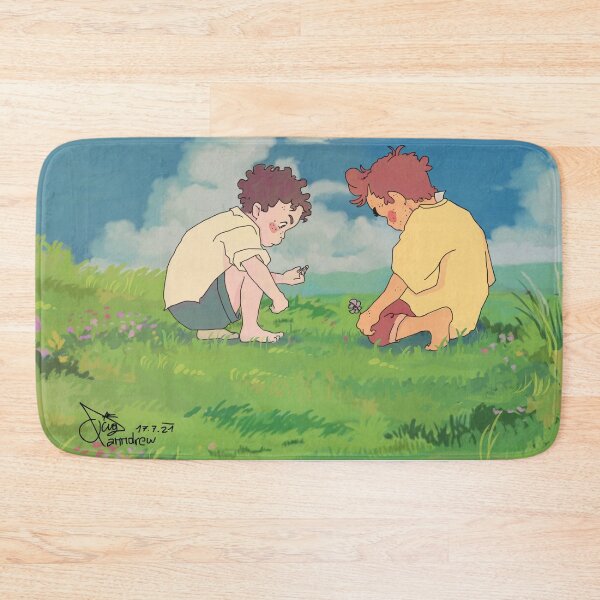 Item preview, Luca and Alberto in a field of flowers designed and sold by qinganndrew.