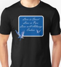 LOVE is SWEET. Stickers, Gifts, and Clothing. Unisex T-Shirt
