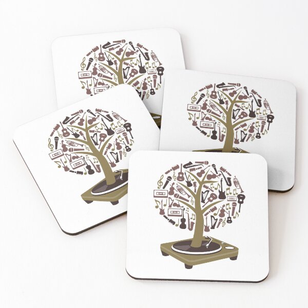 Item preview, Vinyl Disc Music Visualizer Tree designed and sold by johndesignwaves.