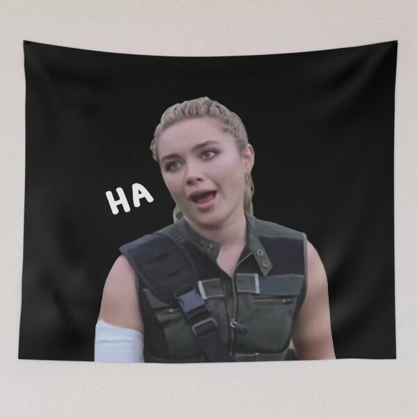 Item preview, Yelena Belova "Ha" designed and sold by Alicia-Lee.