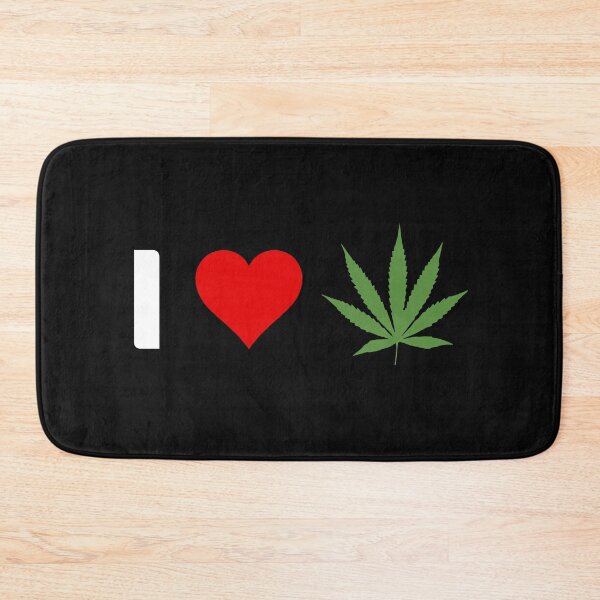 Artikelvorschau, Ich liebe Marihuana, Cannabis, Unkraut, Ganja, Gras, Dope, Stoner, Pothead-Geschenk entworfen und verkauft von TheAplus.