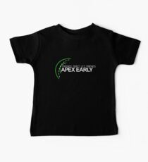Friends don’t let friends APEX EARLY (1) Baby Tee