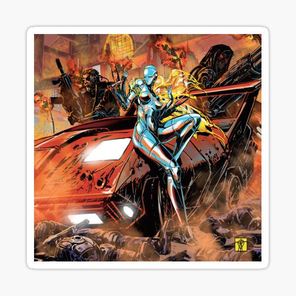 Dark war Sticker