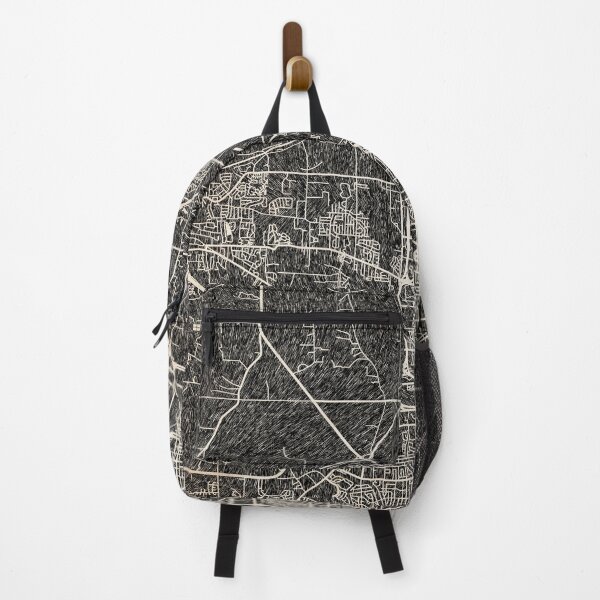 Item preview, Jackson map Mississippi Ink lines 2 designed and sold by InkMaps.