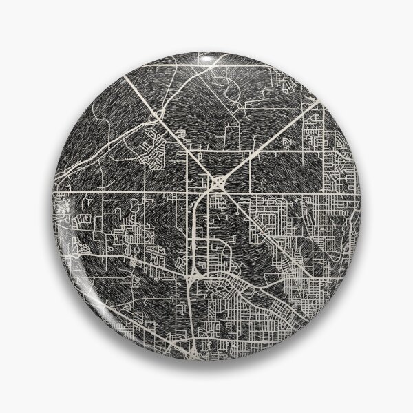 Artikelvorschau, Jackson map Mississippi Ink lines entworfen und verkauft von InkMaps.