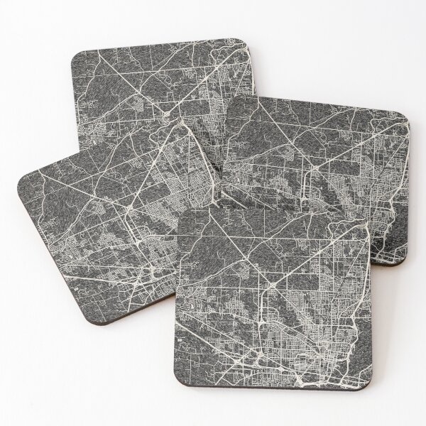 Item preview, Jackson map Mississippi Ink lines designed and sold by InkMaps.