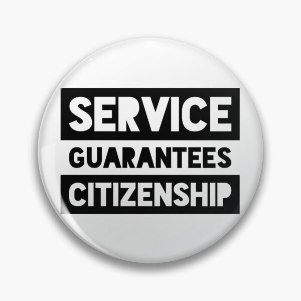 Item preview, Service Guarantees Citizenship designed and sold by KianMuraya.
