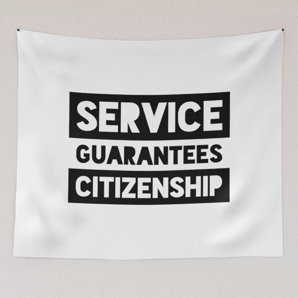 Item preview, Service Guarantees Citizenship designed and sold by KianMuraya.