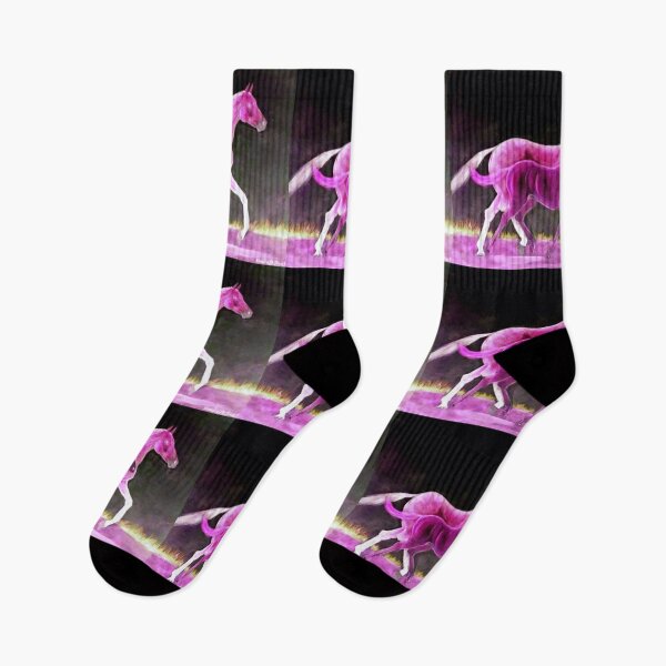 Artikelvorschau, Magenta Stute und Fohlen im Trab entworfen und verkauft von horseaddicted.