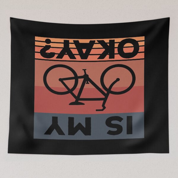Item preview, Is My Bike Okay? Funny Retro sarcastic gift idea for all bikers. designed and sold by Kipcio.