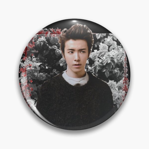 Item preview, Lee Sungmin Super Junior Sungmin Korean Kpop Floral Design designed and sold by Piosenka Art.
