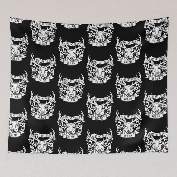 Item preview, 'Make me your villain' | Shadow and Bone designed and sold by Zulfa Begum.