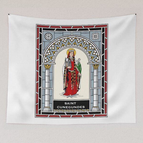 Item preview, ST CUNEGUNDES THE EMPRESS under STAINED GLASS designed and sold by CatholicSaints.