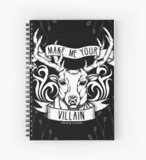 Cuaderno de espiral 'Hazme tu villano' | Sombra y hueso
