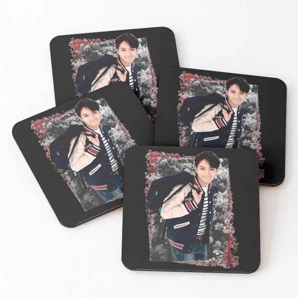 Item preview, Kim Ryeowook Super Junior Ryeowook Korean Kpop Floral Design designed and sold by Piosenka Art.