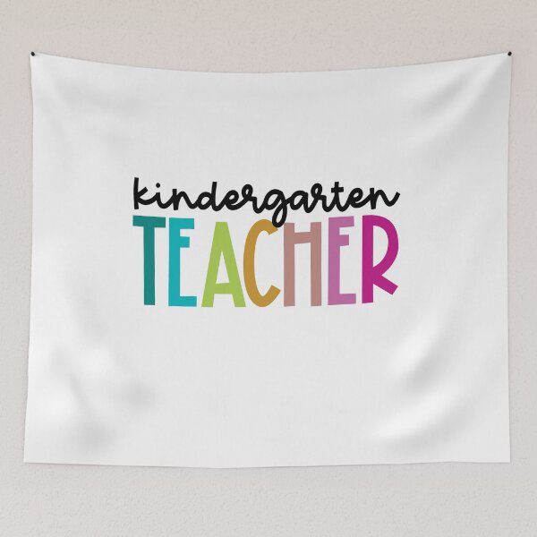 Item preview, Kindergarten Teacher Colorful designed and sold by SpecialGift79.