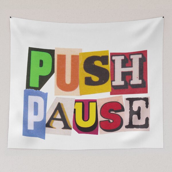 Item preview,  Push Pause designed and sold by Monique Alexander.