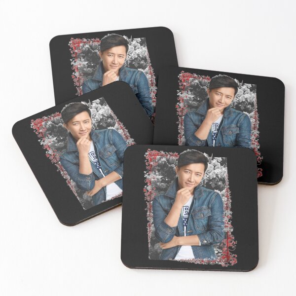 Item preview, Han Geng Super Junior Han Korean Kpop Floral Design designed and sold by Piosenka Art.