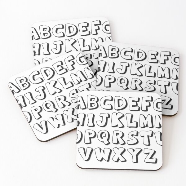Item preview, cool alphabet letter design designed and sold by Sarani Rashmila Malchani.