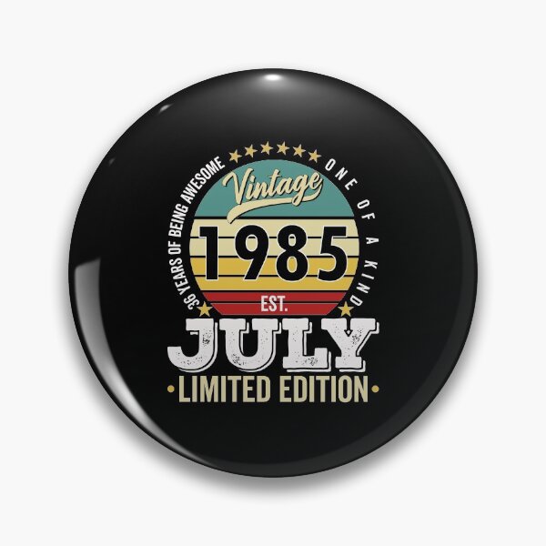 Item preview, 36 Years Of Being Awesome - One Of A Kind Limited Edition - 1985 Vintage 36s Retro, Classic, Cool, July Birthday.  designed and sold by ALITOPRINCE.