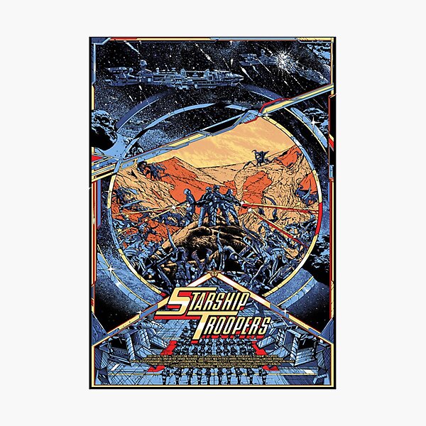 Starship Troopers Active T-Shirt Photographic Print