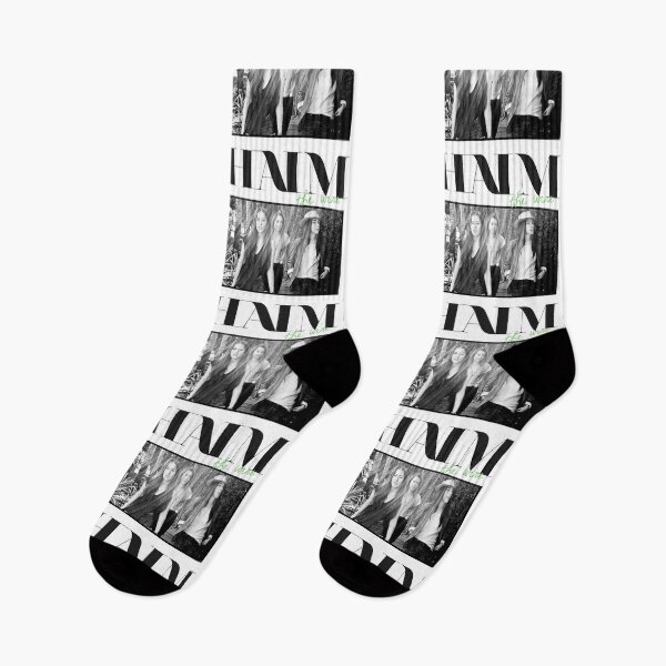 Aperçu de l'œuvre blackwhitereddesign belle fille pop rock band haim best-seller créée et vendue par bmorcombe3j.