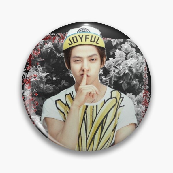 Item preview, Kim Kibum Super Junior Kibum Korean Kpop Floral Design designed and sold by Piosenka Art.
