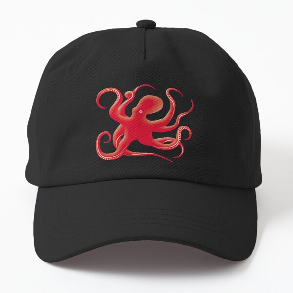 Vista previa del artículo con la obra «Pulpo Rojo», diseñado y vendido por TMBTM.