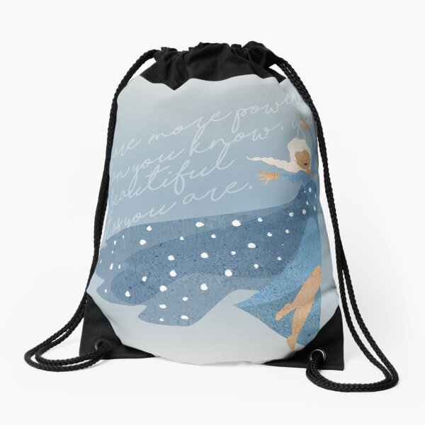 Frosty Drawstring Bag