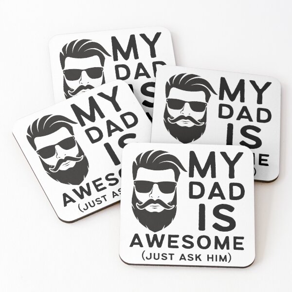 Item preview, My Dad Is Awesome (Just Ask Him)  designed and sold by YourMateNate.