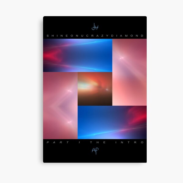 01 Shine on you Crazy Diamond part1 - The Intro Canvas Print