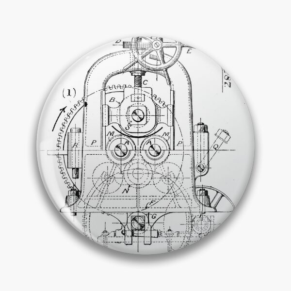 Item preview, Technical drawing of a device 1 designed and sold by thatsit-itslit.