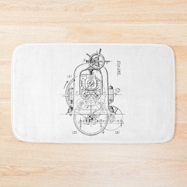 Item preview, Technical drawing of a device 1 designed and sold by thatsit-itslit.