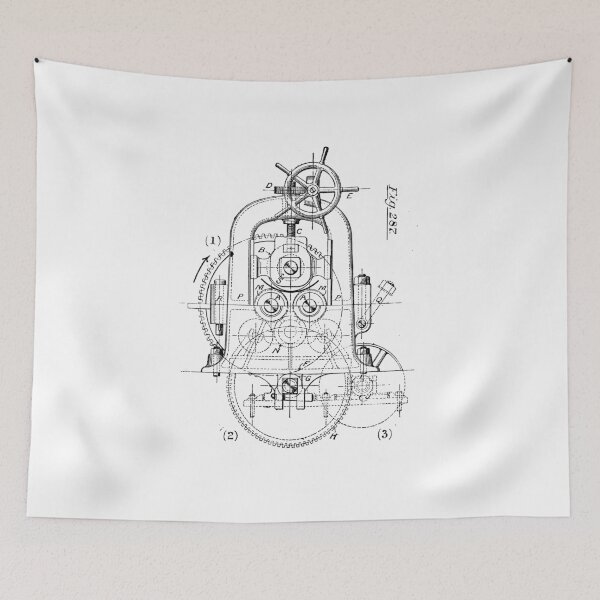 Item preview, Technical drawing of a device 1 designed and sold by thatsit-itslit.