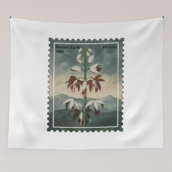 Item preview, Vintage Botany Stamp designed and sold by PodiShawna.