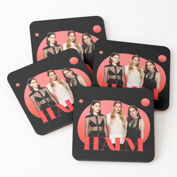 Item preview, blackwhitereddesign beautiful girl pop rock band haim best selling designed and sold by bmorcombe3j.