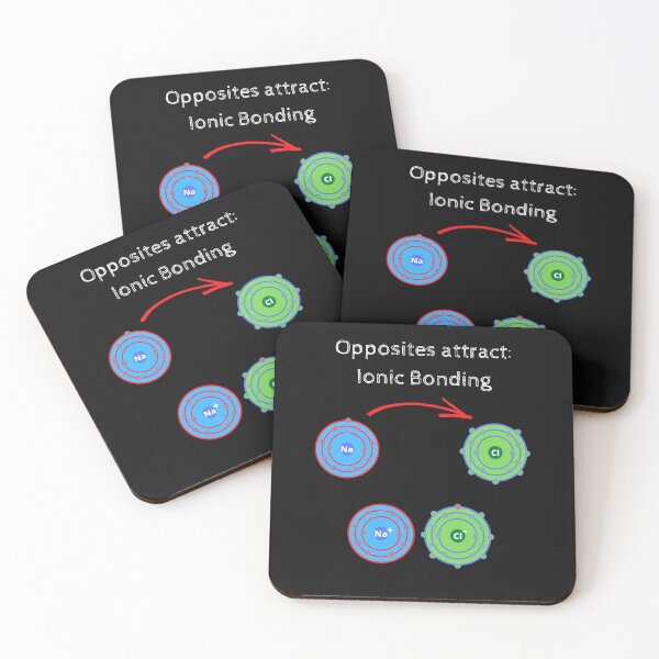 Item preview, Opposites attract - Ionic bonding designed and sold by danjc73.