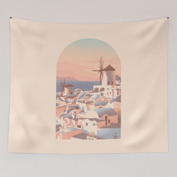 Item preview, Santorini Sunset designed and sold by Wayne Minnis.