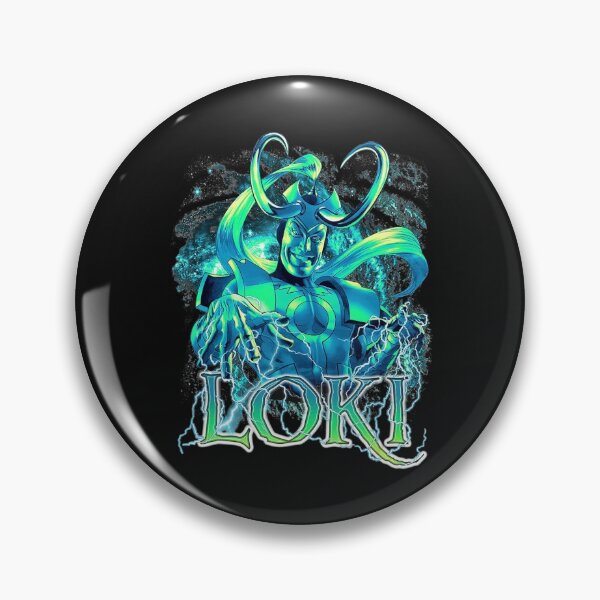 Item preview, Loki Master of Mischief Psycho Lightning Grin designed and sold by JoseDuarte.