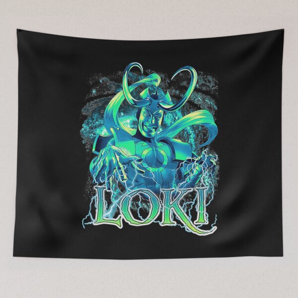 Item preview, Loki Master of Mischief Psycho Lightning Grin  designed and sold by JoseDuarte.