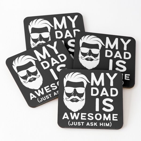 Item preview, My Dad Is Awesome (Just Ask Him)  designed and sold by YourMateNate.